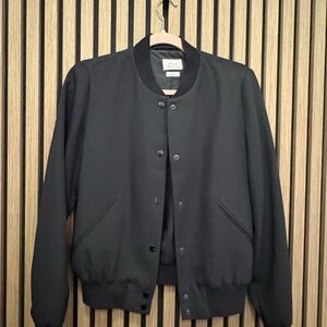 Wilfred Black Bomber Jacket